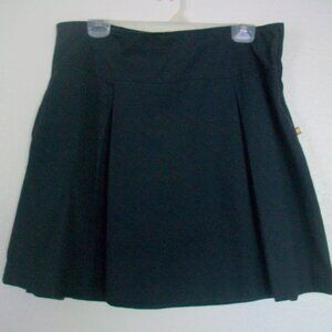Dennis Pleated Navy Blue Uniform Skort Skirt Sz Junior 15
